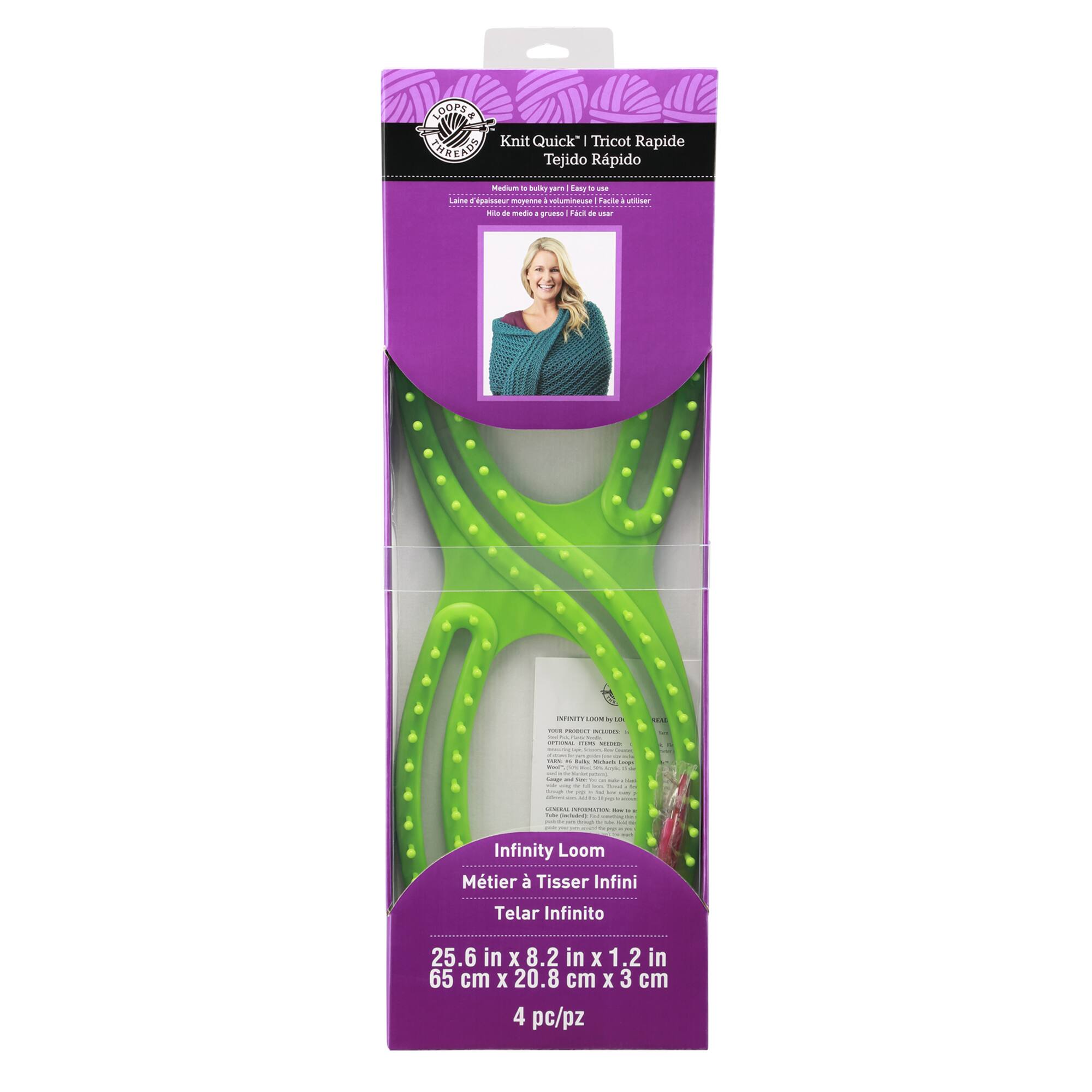 Knit Quick™ Infinity Loom by Loops & Threads™